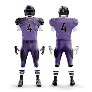 New Style Solid Color For Men New Arrival Best Logo American Football Uniform Factory Direct Supply American Football Uniform - Product Image 4