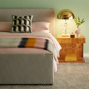 โคมไฟตั้งโต๊ะข้างเตียงทองเหลืองแท้เคลือบทองโบราณ โคมไฟตกแต่งบ้านและโรงแรมสไตล์คลาสสิก - Product Image 5