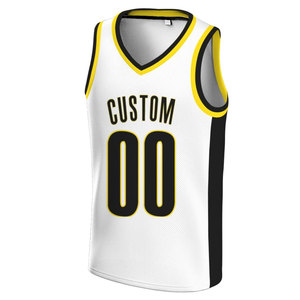 Maillot de basketball en tissu respirant, flexible, confortable, au design élégant, qualité durable, personnalisable, vente en gros - Product Image 2
