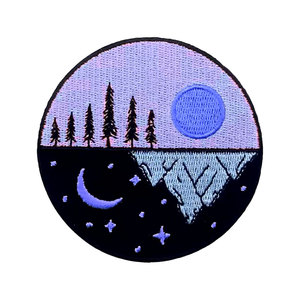 Badges personnalisés prêts à l'emploi, broderie en gros pour casquettes, écussons économiques, patchs en fils métalliques de qualité supérieure en gros - Product Image 2