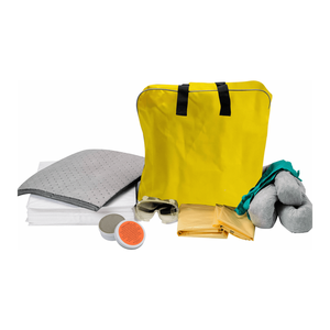 Kit anti-déversement Brady pour véhicules, pour fuites d'huile, de carburant et de liquide de refroidissement, avec absorbants et EPI - Product Image 2