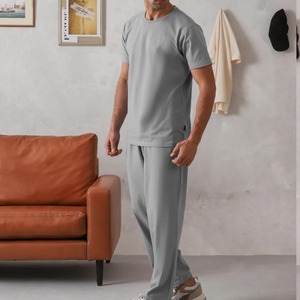 Wholesale Comfortable Lightweight Winter Casual <b>Tracksuits</b> for Men Custom Made Plain Blank Set 2026 - Product Image 2