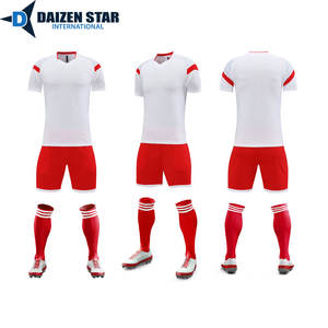 Uniforme de Fútbol Sublimado DSI, 100% Poliéster, Transpirable, Manga Corta, Nombre del Equipo Personalizado, Antibacteriano, Secado Rápido, Anti-UV, Suave - Product Image 3