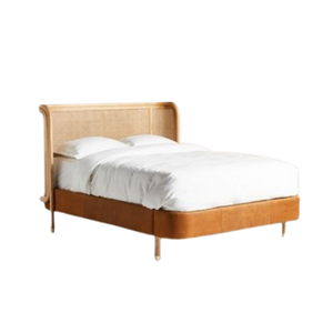 Ensemble de lit en bois de luxe pour meubles de chambre à coucher, lit en bois super confortable au design moderne, prix de gros - Product Image 5