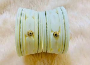 Luxury Handcrafted Resin <b>Bangles</b> Trendy Colorful Acrylic Churi <b>Set</b> Lightweight Modern Ethnic Wear Jewelry For Women - Product Image 5