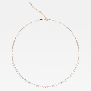 Collar Ajustable con Diamante Cultivado en Laboratorio de 7 CTW, Joyería de Moda para Mujer, Cadena Elegante y Brillante - Product Image 2