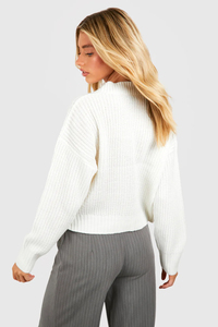 <b>Women</b> V Neck Knit Sweater Soft Casual <b>Long</b> Sleeve Lightweight Comfortable Fashion Top Daily Wear Autumn Winter Custom OEM ODM - Product Image 6