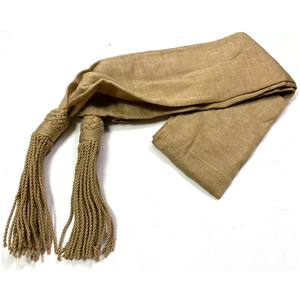 Cinturón de Uniforme Ceremonial de Alta Calidad OEM/ODM, Faja con Hebilla de Hierro, Borlas Hechas a Mano, Colores Personalizados, Transpirable, Estilo Étnico Informal - Product Image 1