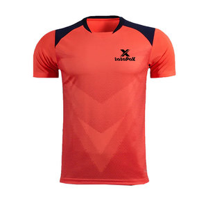 Camiseta de Fútbol Personalizada con Nombre y Número, de Alta Calidad, 100% Poliéster, para Hombre, Uniforme de Equipo Personalizado, Impresión por Sublimación Vibrante - Product Image 1