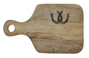 Planche à découper décorative avec poignée, compatible lave-vaisselle, écologique, planche à charcuterie, planche à découper pour fruits et légumes, planche de comptoir - Product Image 2