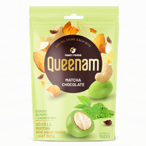 Wholesale Massive High Quality Dragee <b>Chocolate</b> Matcha <b>Chocolate</b> Coated <b>Almond</b> Cashew Nuts 150G Candy Snacks HALAL Hot Price - Product Image 1
