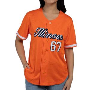 Fabricantes de camisetas de béisbol para mujer El mejor nuevo estilo Conjuntos de uniformes transpirables en todos los tamaños a precios al por mayor - Product Image 1
