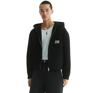 Vente en gros : Sweat à capuche zippé coupe ample en coton épais, veste à capuche entièrement zippée, fabricant de vêtements avec logo personnalisé, commandes en gros - Product Image 1