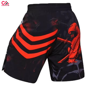 Shorts MMA pour femmes, prix de gros, haute qualité, confortables, dernier modèle, polyester, élégants, tendance, pour entraînement et combat. - Product Image 4
