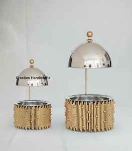 Nuevo Calentador de Comida Elegante y de Lujo para Buffet, Hotel y Restaurante, Hecho de Acero Inoxidable con Acabado Dorado - Product Image 3