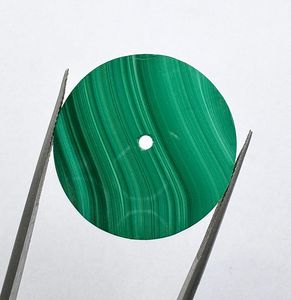 Cadran de montre en malachite naturelle fourni par le fabricant, plaque de cadran personnalisée en pierres précieuses, épaisseur 31,50 mm pour les marques de montres de luxe - Product Image 3