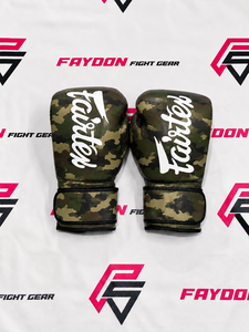 Gants de boxe Fairtex Premium en cuir de vachette véritable rouge, dernier modèle, fermeture à sangle, pour le sparring et l'entraînement de Muay Thai - Product Image 3