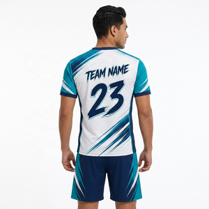 Uniforme de Fútbol Profesional para Entrenamiento al Aire Libre, Colores Personalizados, Antibacteriano, Impermeable, Jersey Sublimado - Product Image 6