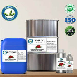 Huile de rose biologique de qualité supérieure, pure et naturelle, Rosa Damascena, distillée à la vapeur, huile florale - Pour les formules de soins de la peau et de cosmétiques - Product Image 2