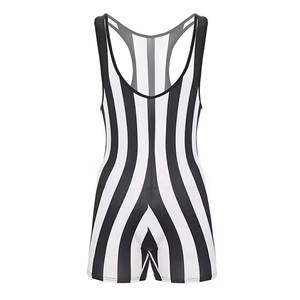 High Quality Adult Wrestling Singlet Custom Front Custom Sizes <b>Large</b> Quick Dry Breathable - Product Image 4