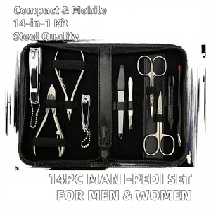 Low MOQ Manicure <b>Pedicure</b> Kit OEM Factory Best Stainless Steel Nail Cutter Cuticle Clippers Beauty Set Salon Grooming <b>Tools</b> - Product Image 2