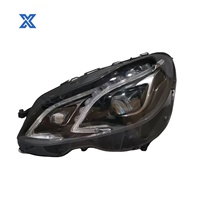Faros Delanteros LED para Mercedes-Benz Clase E W212, Configuración Alta, Geometría, Sistema de Iluminación Automotriz