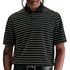 Chemise de golf pour homme 100 % coton à col boutonné avec technologie d'évacuation de l'humidité et séchage rapide, manches courtes - Product Image 3