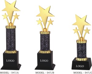 POOJA GIFT CORPORATION – Nouveau design de trophée étoile portable, finition élégante, modèle 588 en métal moulé sous pression avec gravure, pour récompense des réalisations - Product Image 6
