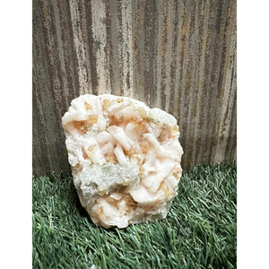 Premium Quality Yellow Apophyllite with Stilbite <b>Cluster</b> for Interior Decor Mineral Collection and Gift - Product Image 1