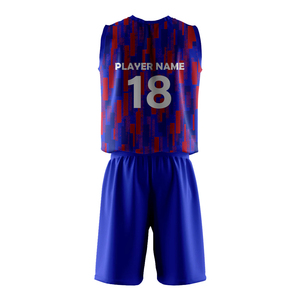 Uniforme de volley-ball en polyester pour hommes et femmes, ensemble de maillots et shorts personnalisés avec logo, fournisseur OEM - Product Image 1
