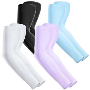 Manchons de protection solaire UPF 50+ rafraîchissants et légers anti-UV pour le cyclisme, la course, le sport, le travail et l'usage quotidien - Product Image 4