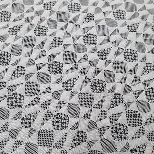 Tela de Encaje Elástica Geométrica Abstracta, Spandex/Nylon, 147 cm, Ligera, Tejido de Punto, Hecha en Seúl, para Vestidos de Novia, Lencería y Prendas de Vestir - Product Image 2