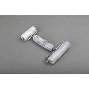 Unique Style Marble Rolling Pin Double Sided for Home Kitchen Baking Dough Pastry <b>Pizza</b> Bread Cookie Cake And Premium <b>Tool</b> - Product Image 2