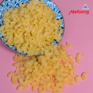Macaroni de riz jaune court de qualité supérieure 400g sans gluten, pâtes de riz saines, fournisseur OEM Vietnam - Product Image 6