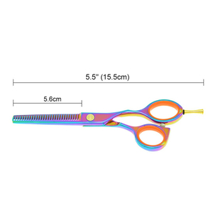 Ciseaux de coiffure professionnels en acier inoxydable, série Razor Edge, outil de beauté, lame tranchante, fournitures de salon de coiffure - Product Image 3