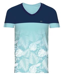 เสื้อยืดคอกลมลำลองผู้ชาย คุณภาพสูง ผ้าฝ้าย 100% แขนสั้น สกรีนลายตามสั่ง พิมพ์ซิลค์สกรีนจำนวนมาก ผ้าถัก - Product Image 4