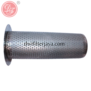 ตะแกรงกรองสแตนเลสแบบมีรูพรุนทรงกระบอกพร้อมด้ามจับสำหรับกรองอุตสาหกรรม - Product Image 2