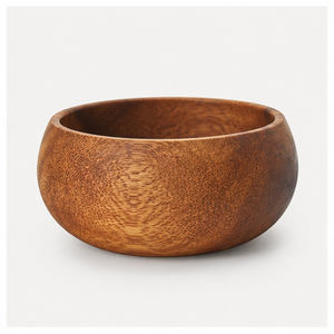 Tazón de Madera de Acacia Ecológico Hecho a Mano al por Mayor, Tazón Grande de Grano Natural para Servir Ensaladas y Frutas, Utensilios de Cocina de Madera para el Hogar - Product Image 5