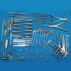 Ensemble d'instruments de craniotomie et de laminectomie de 78 pièces, outils chirurgicaux orthopédiques pour la colonne vertébrale, instruments chirurgicaux en acier inoxydable - Product Image 2