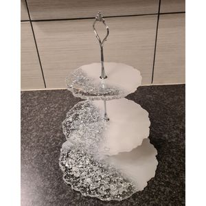 ขาตั้งเค้กเรซิ่นสำหรับงานเลี้ยงสุดหรู อุปกรณ์ตกแต่งเค้กอย่างมีระดับ - Product Image 1