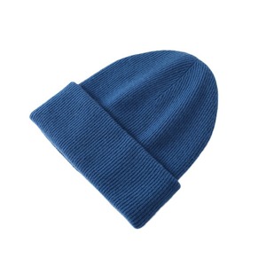 100% Merino Pure Wool Warm Knitted <b>Hat</b> <b>Winter</b> <b>Hats</b> <b>Men</b> Women Solid Pattern Common Fabric Casual Wholesale - Product Image 4