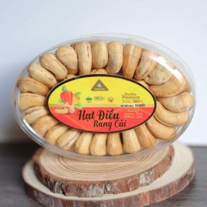 Dong Phu W180 163g Anacardos Tostados sin Cáscara de Vietnam, Sabor Salado Cremoso, Certificación ISO, Calidad Premium, Caja de Regalo Ovalada de Primera Calidad - Product Image 1