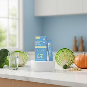 Suplemento de Fibra Dietética de Marca Privada OEM/ODM, Extracto de Raíz de Achicoria, Bromelina, Brócoli y Repollo con Enzimas y Fibra de Calabaza - Product Image 3