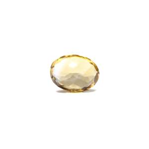 Natural Cat's Eye Citrine Loose Gemstone 3.6 Carat 4mm Yellow Certified Wholesale - Product Image 2