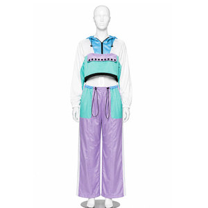 Conjunto Deportivo Informal de Invierno para Mujer, Talla Grande, Transpirable, Ligero, 100% Nailon, con Capucha y Cierre de Cordón, Marca Tellus Apparel - Product Image 1