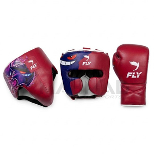 Set de Boxeo Naranja Genger de Alta Calidad, Último Modelo, Set de Entrenamiento de Boxeo, Cuero Genuino, Personalizado, en Oferta - Product Image 5
