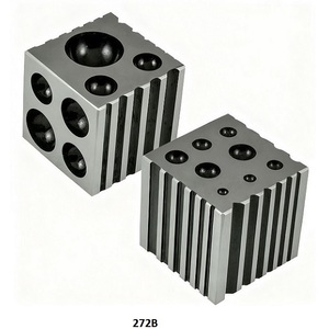 Cubo de troquelado de 2" x 2" con ranuras triangulares, cuadradas, semicirculares y circulares, herramientas para joyería - Product Image 2