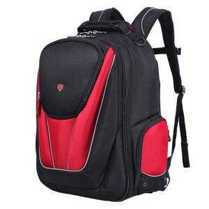 Solid Minimalist Design Antibacterial Office Stylish Unisex Polyester <b>Laptop</b> <b>Backpack</b> USB Zipper Closure Foam Cushion Belt - Product Image 2
