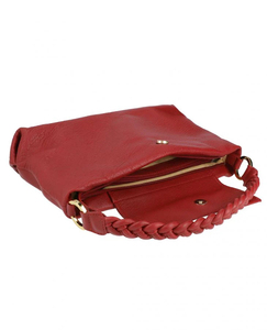 Bolso de Mano de Cuero Genuino Marrón Elegante para Mujer, de Alta Calidad, con Asa Tejida, Venta al Por Mayor, Color y Logotipo Personalizables, OEM, el Mejor Regalo para Chicas - Product Image 6