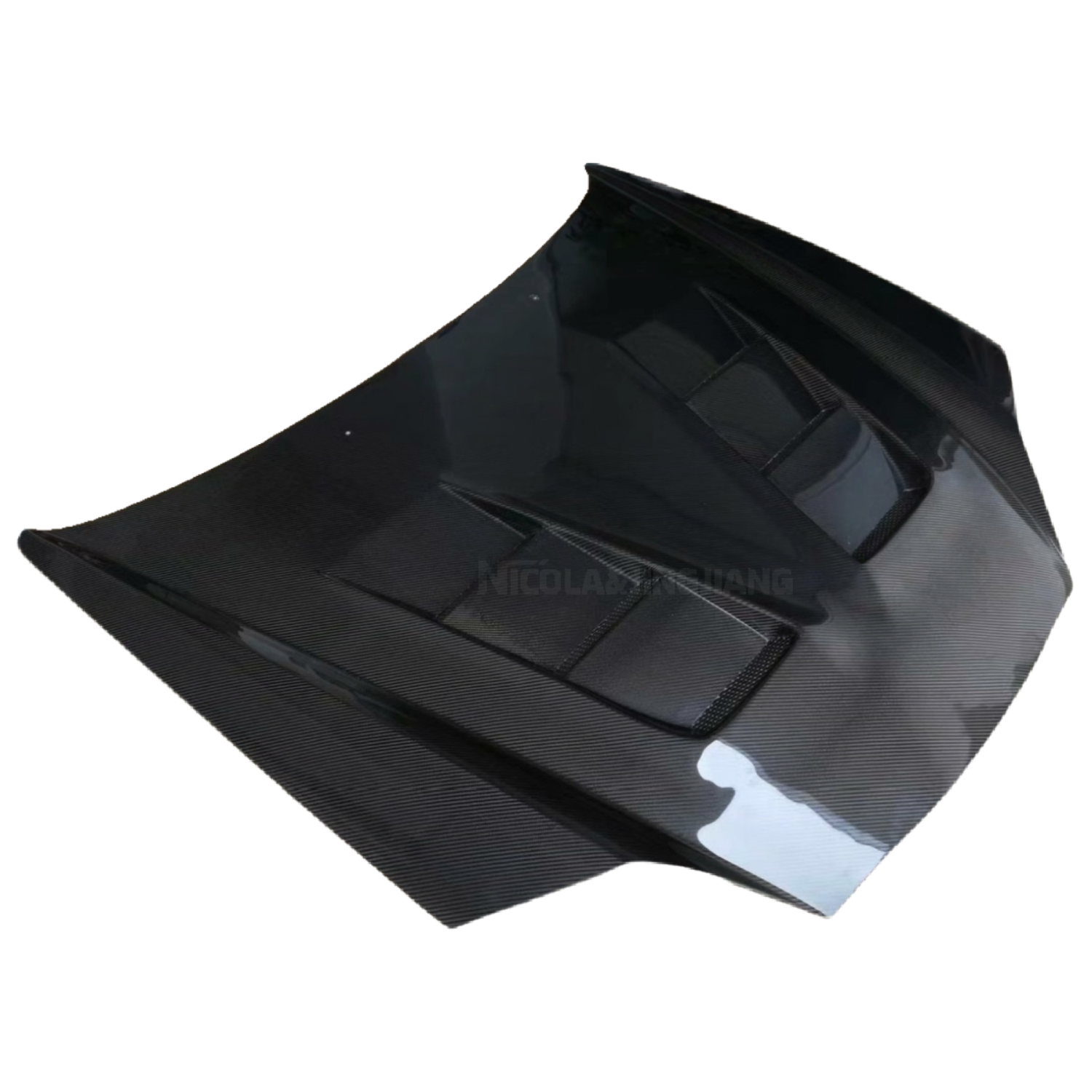 genesis coupe carbon hood